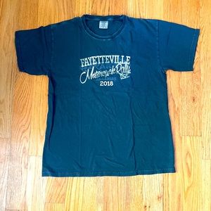 Vintage Fayetteville Motorcycle Rally Tee